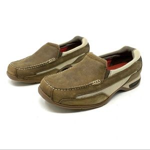 Dunham Driftwood Nautical slip on Boat shoes
